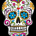 Sugar Skull Day of the Dead Dia De Los Muertos